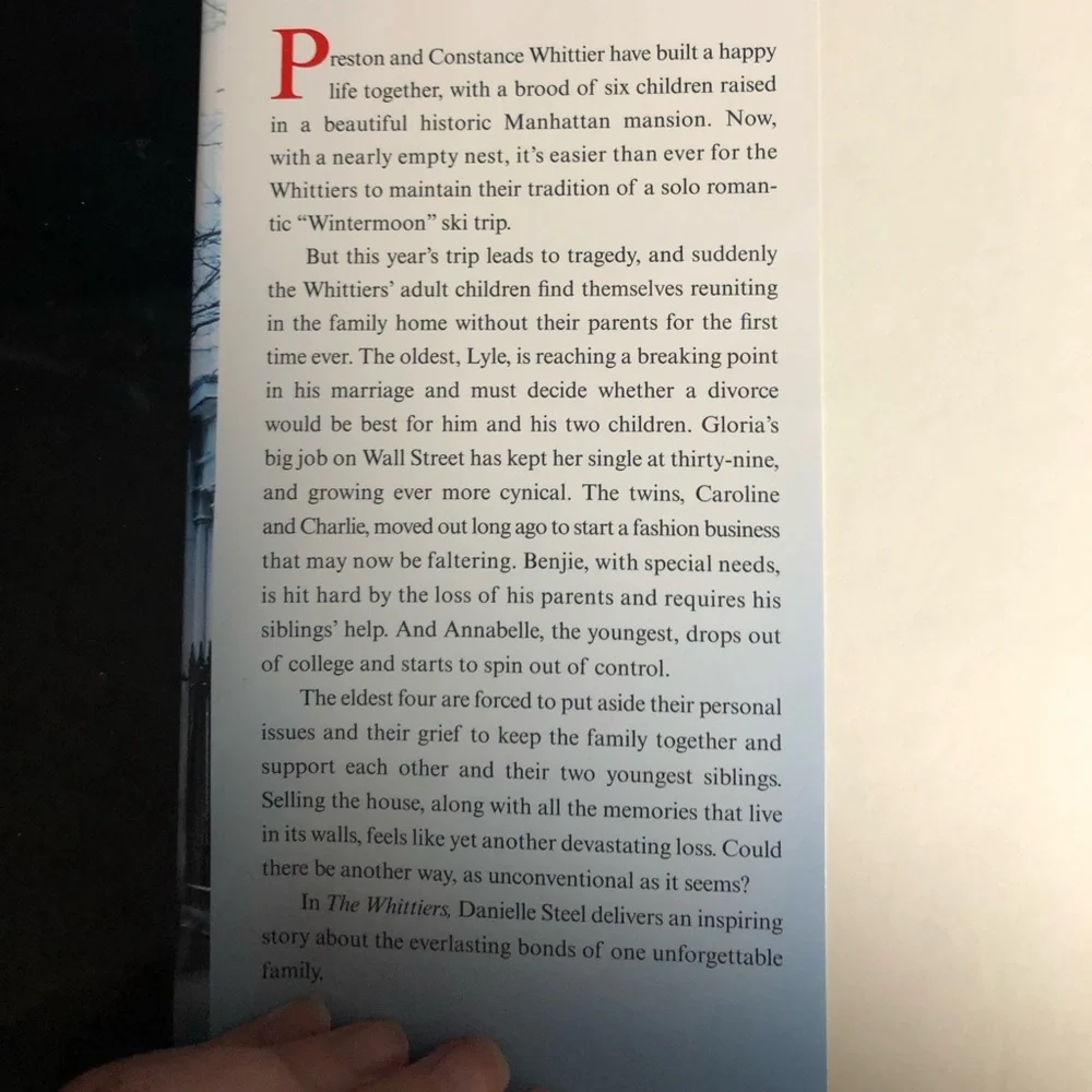 Danielle Steele’s novel The Whittiers - Picture 2 of 2